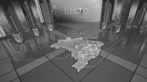 Estúdio da Globo onde seria o debate vazio; emissora cancelou confronto após decisões judiciais polêmicas e desistências de participantes