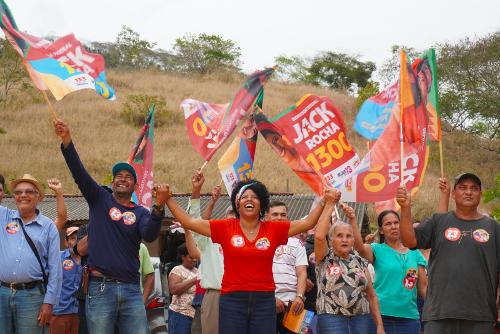 A deputada federal Jack Rocha (PT) foi reeleita para a Câmara dos Deputados pelo Espírito Santo com 142.187 votos