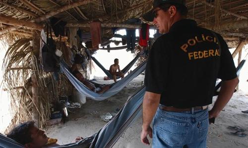 Fiscalização da PF contra o trabalho escravo