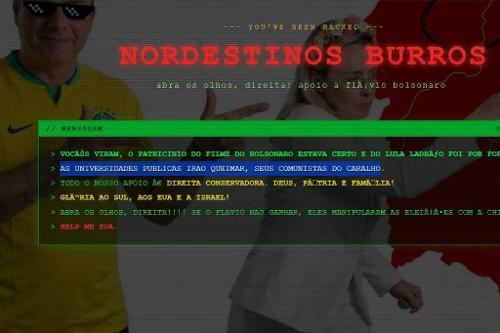 Registro de suposto ataque hacker sofrido pelo site da Ancine