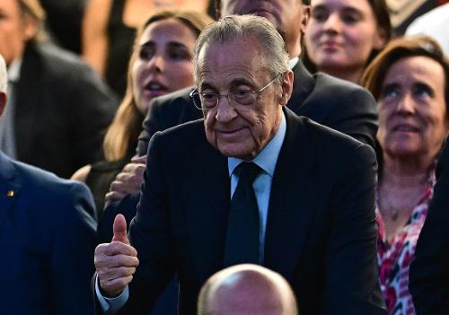 Florentino Perez, presidente do Real Madrid