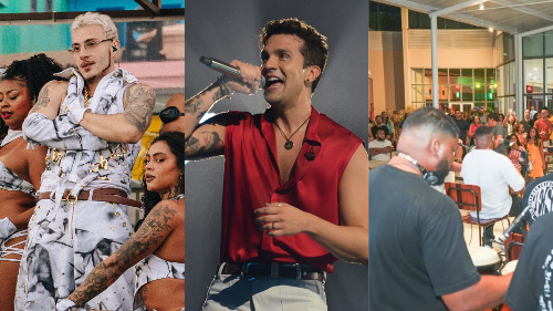 De funk, sertanejo, gospel e pagode, o ES reune varias opçoes de atrações para todos os gostos