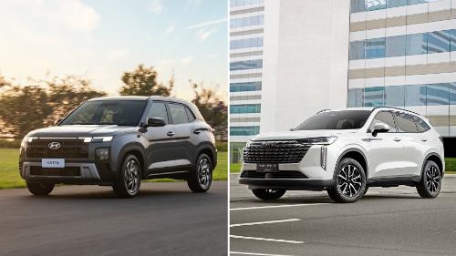 Hyundai Creta e GWM Haval H6 disputam a posição de carro de passeio mais vendido no ES