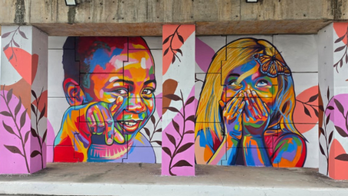 Grafite no Viaduto Araceli