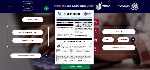 Diário Oficial do Espírito Santo