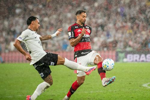 Flamengo e Corinthians pela vigésima sétima rodada do Campeonato Brasileiro