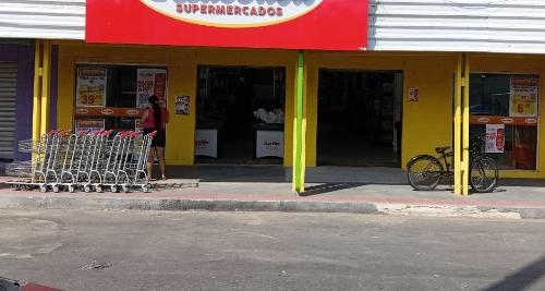 Filial da Rede Show Supermercados de Ponta da Fruta: funcionários foram remanejados