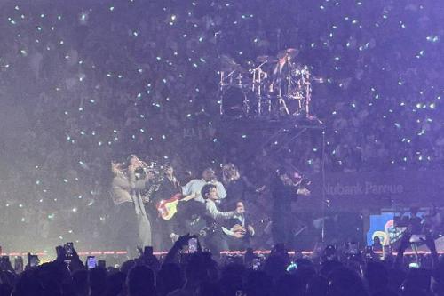 Show da turnê 'Memórias Póstumas' de Jão, no Nubank Parque, em São Paulo