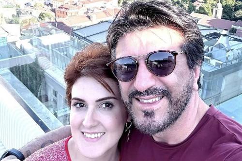 O youtuber Lito Sousa e a esposa, Mila Seidl