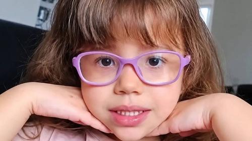 Heloisa da Silva Cruz, 3, que morreu após ser atingida por uma trave de futebol em Imbaú (PR)