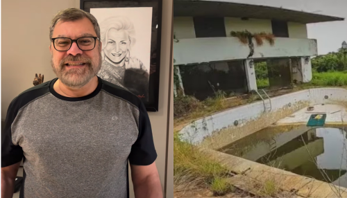 Mansão onde Hebe Camargo morou está abandonada, mas imóvel não pertencia à apresentadora