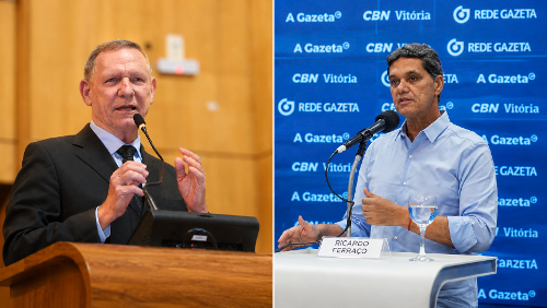 João Coser e Ricardo Ferraço